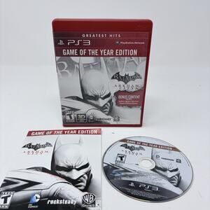 Batman: Arkham City - Game Of The Year Edition (PlayStation 3 PS3)➡️CIB Nice📀!